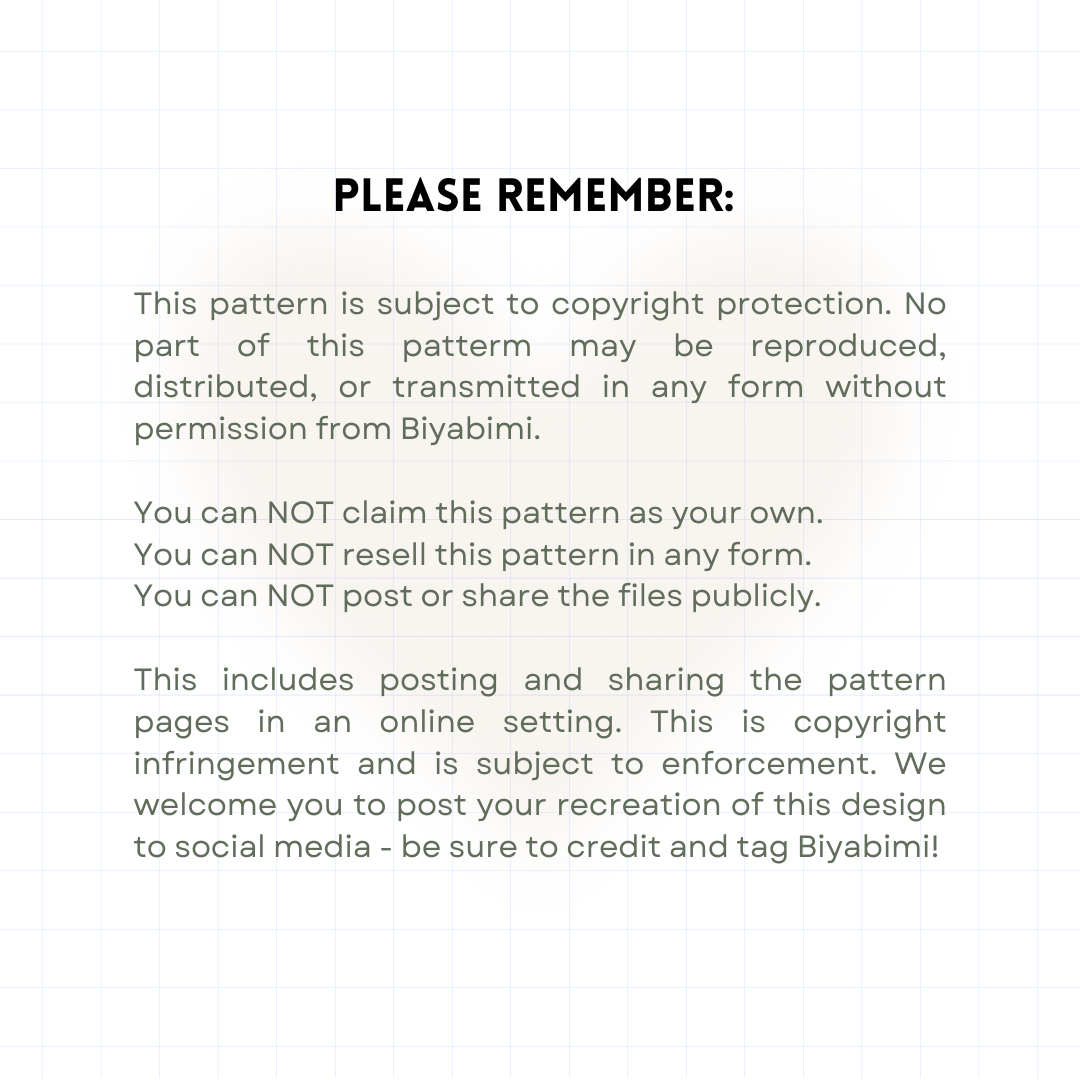 bag insert crochet pattern