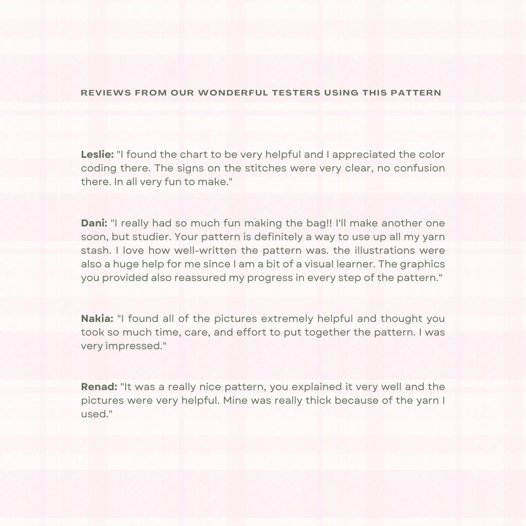 crochet book sleeve + bag pattern