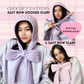 easy bow scarf and hood crochet pattern & tutorial combo