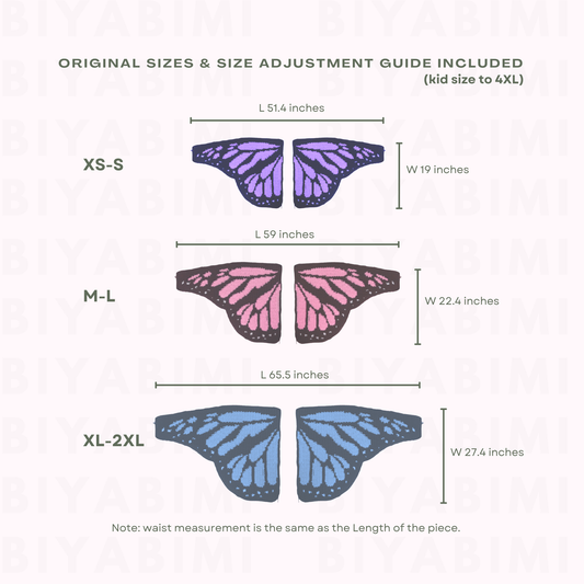 The Monarch butterfly cardigan/sweater crochet pattern & tutorial combo