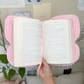 crochet butterfly book sleeve pattern