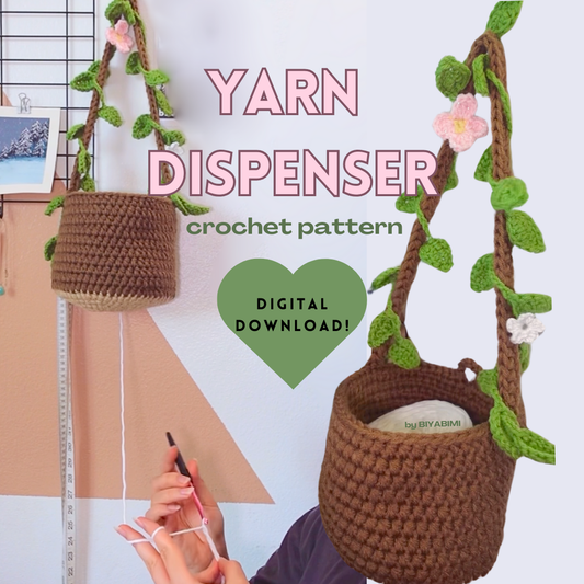 crochet yarn dispenser pattern