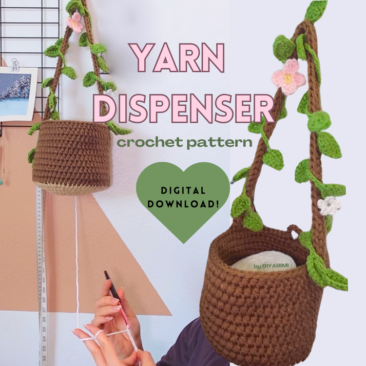 crochet yarn dispenser pattern – Biyabimi
