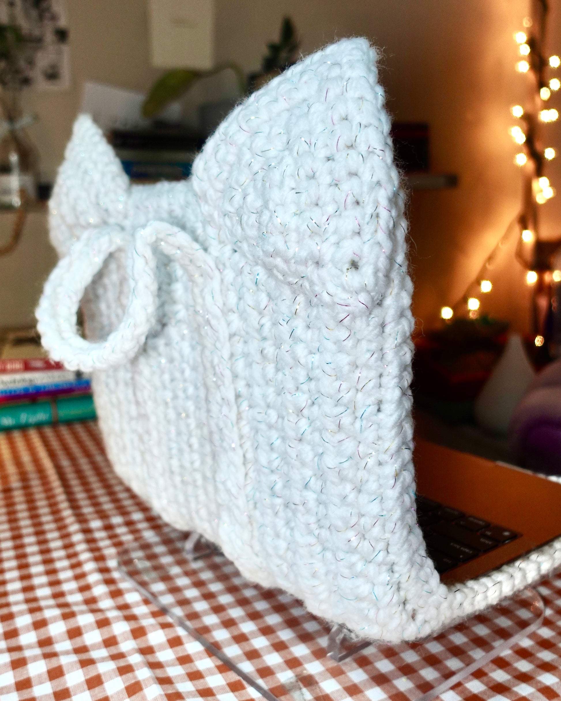 crochet book sleeve + bag pattern – Biyabimi